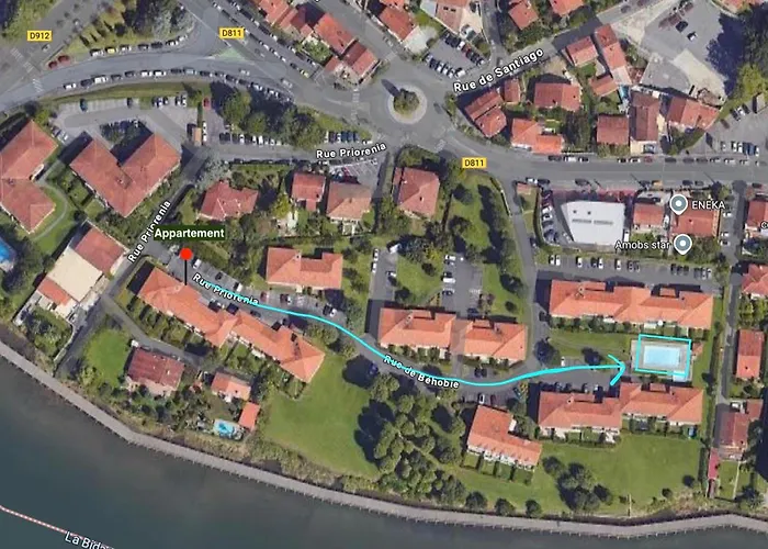 Atlantic Selection - Le Bidassoa - Avec Piscine Et Parking アンダイエ